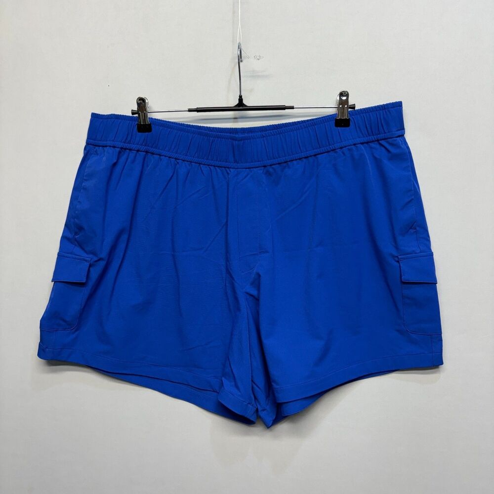 Alder Women Active Outdoor Hiking Cargo Shorts Size 2X Blue C106 -3